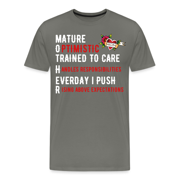 Mother T-Shirt - asphalt gray
