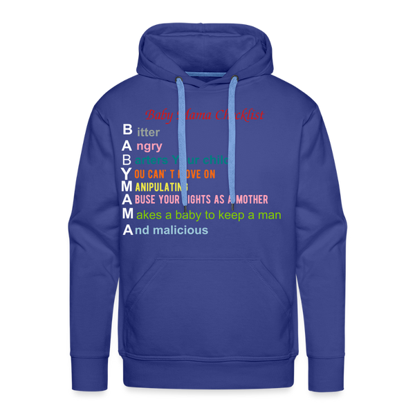 Baby Mama Hoodie - royal blue