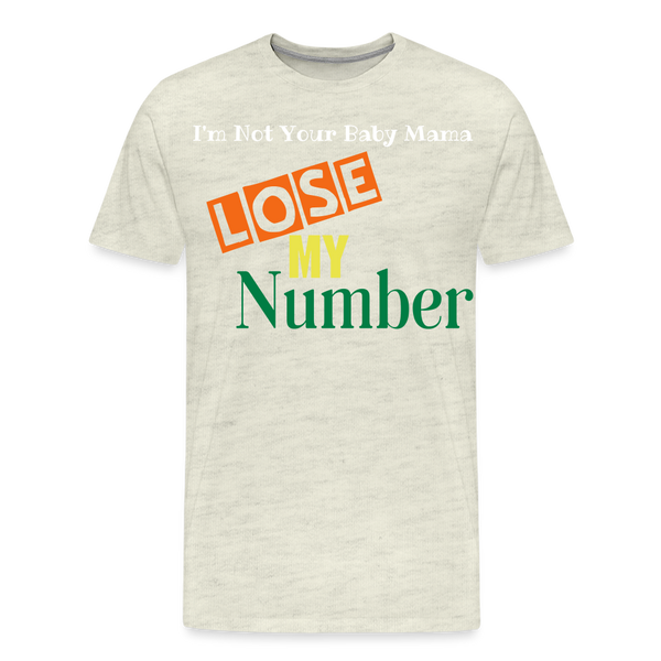 Lose My Number - heather oatmeal
