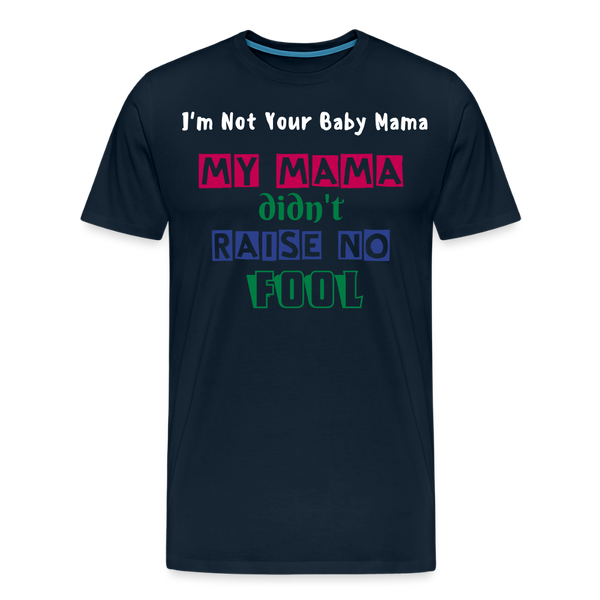 No Fool - deep navy