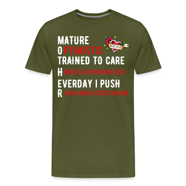 Mother T-Shirt - olive green