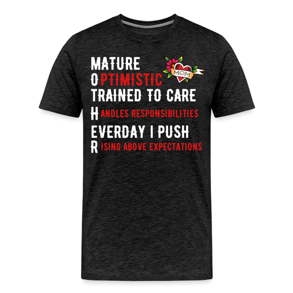 Mother T-Shirt - charcoal grey