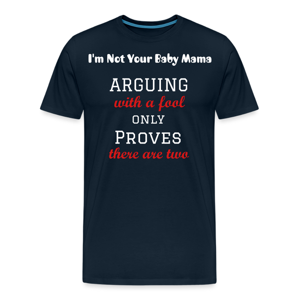 Arguing T-Shirt - deep navy