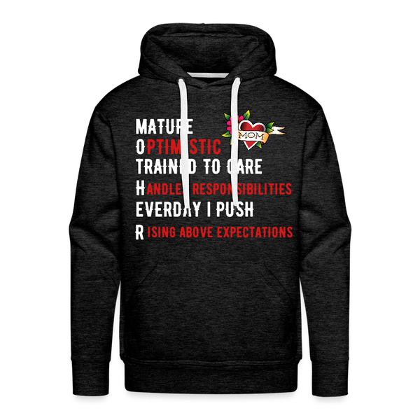 Mother Hoodie - charcoal grey