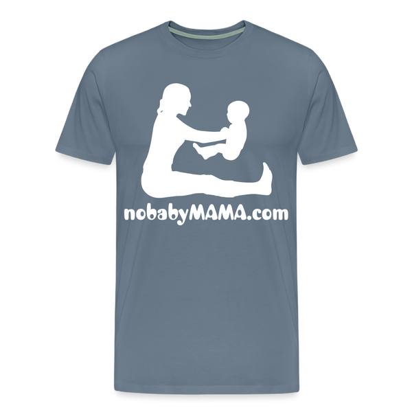 Baby Mama.com - steel blue
