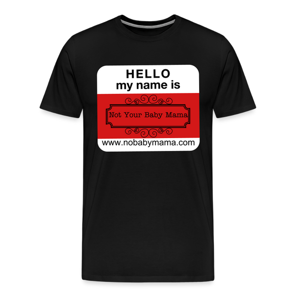 Hello My Name Is - black