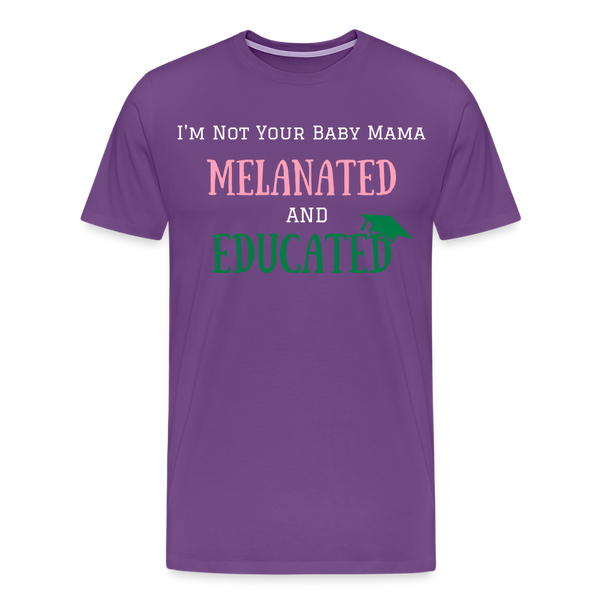 Melanated T-Shirt - purple