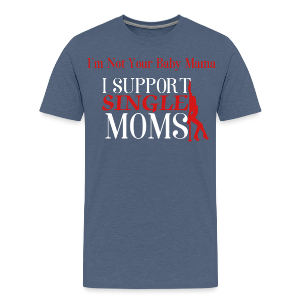 Single Moms - heather blue