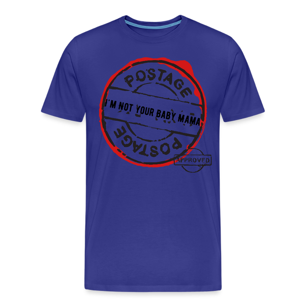 Postage T Shirt - royal blue