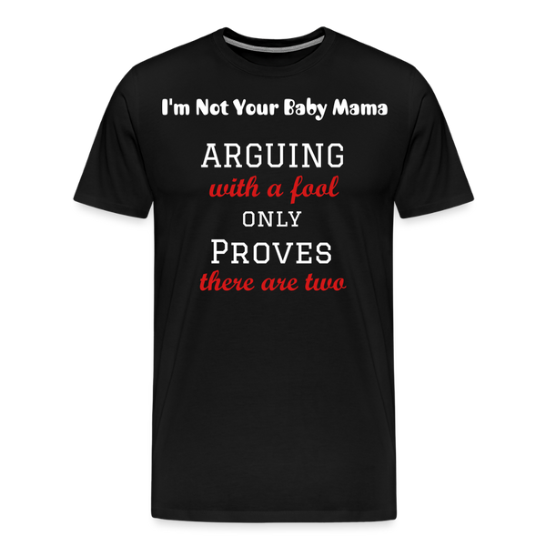 Arguing T-Shirt - black