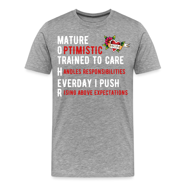 Mother T-Shirt - heather gray