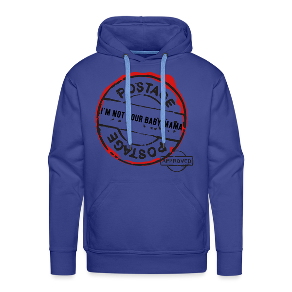 Postage Hoodie - royal blue