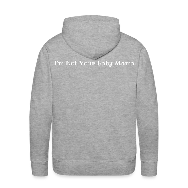 Baby Mama Hoodie - heather grey