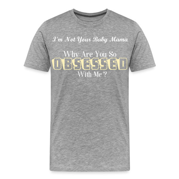 Obsessed T-shirt - heather gray