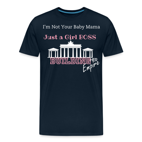 Girl Boss T-Shirt - deep navy