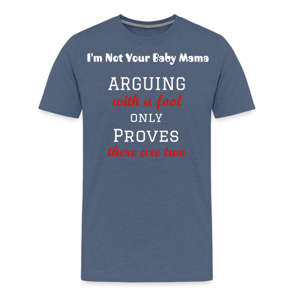 Arguing T-Shirt - heather blue