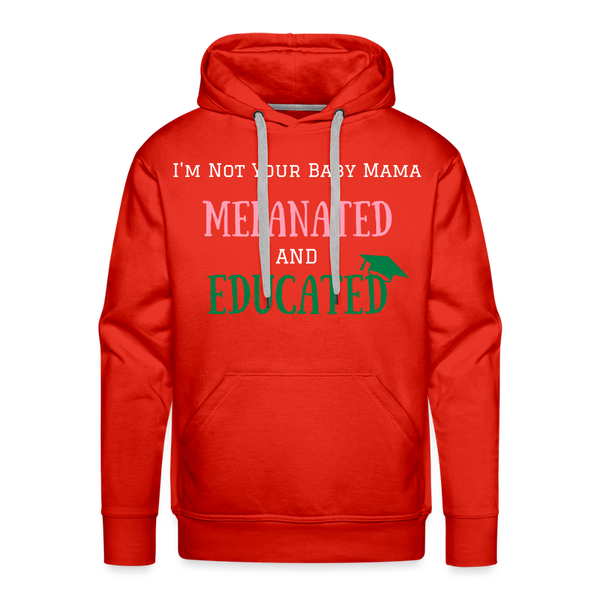 Melanated Hoodie - red