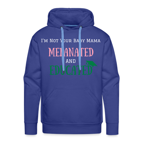 Melanated Hoodie - royal blue