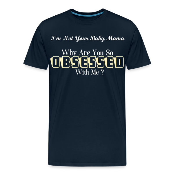 Obsessed T-shirt - deep navy