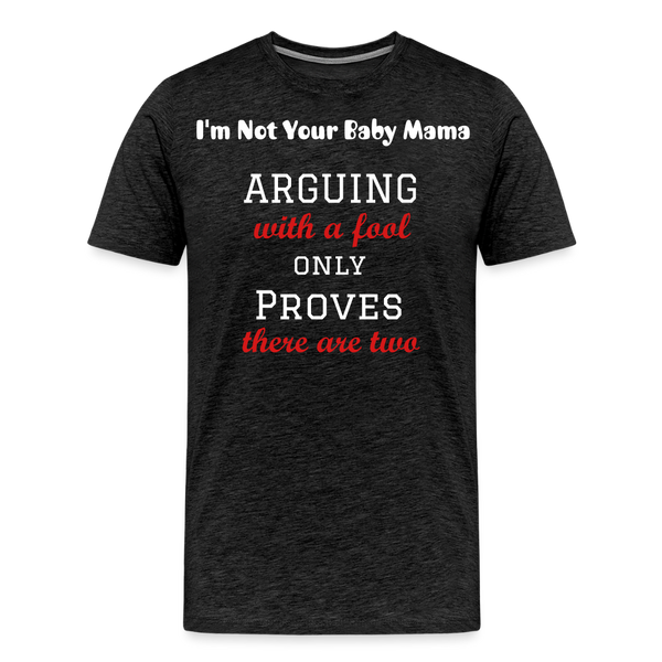 Arguing T-Shirt - charcoal grey