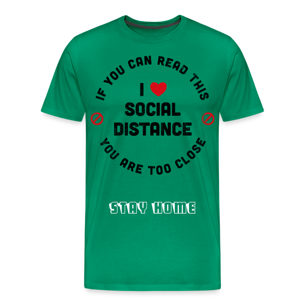 Social Distance - kelly green