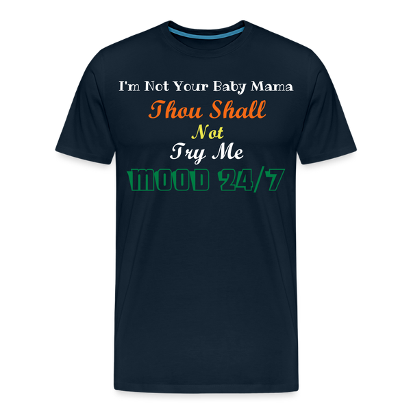 Try Me T-Shirt - deep navy
