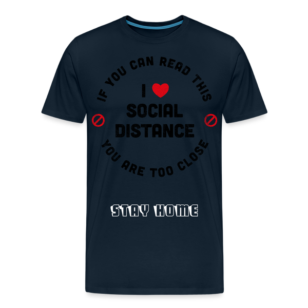 Social Distance - deep navy