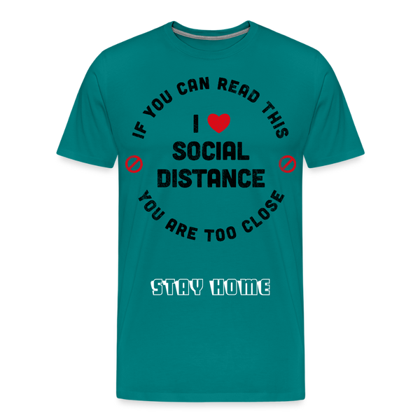 Social Distance - teal