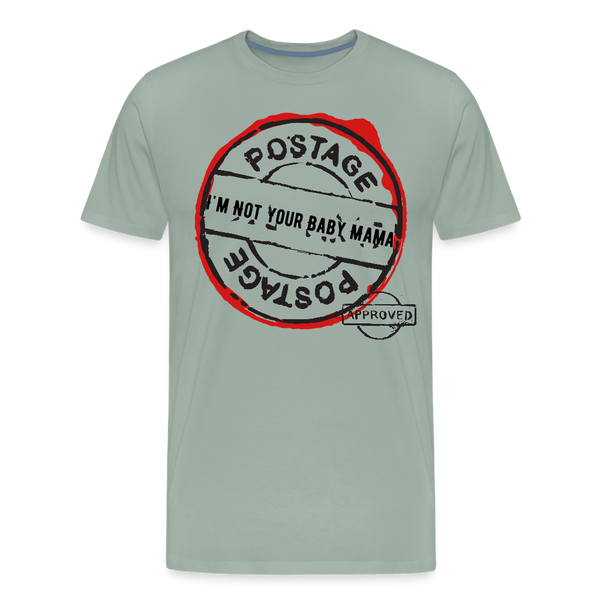 Postage T Shirt - steel green
