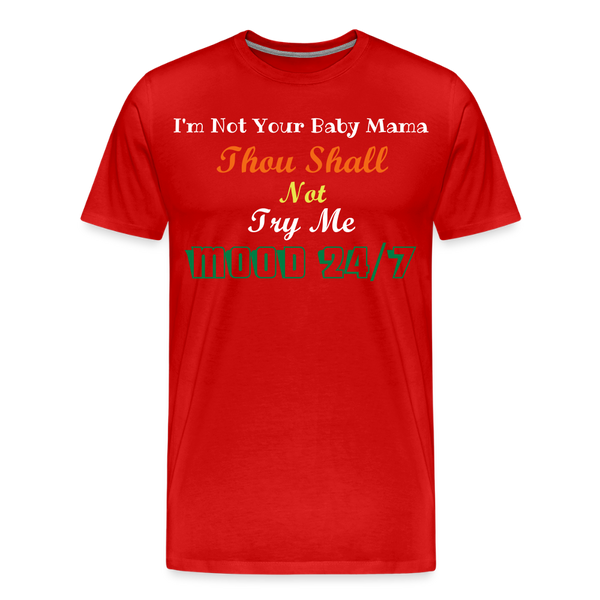 Try Me T-Shirt - red