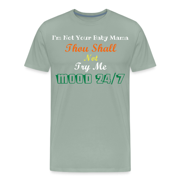 Try Me T-Shirt - steel green