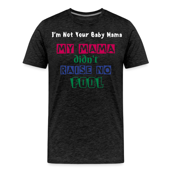 No Fool - charcoal grey