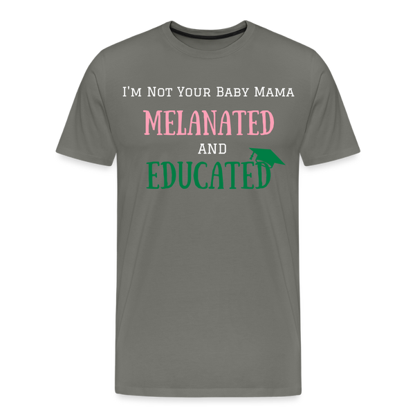 Melanated T-Shirt - asphalt gray