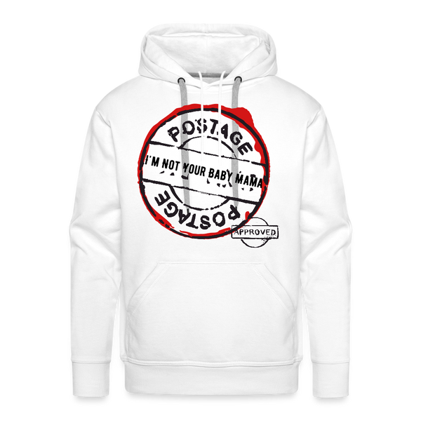 Postage Hoodie - white