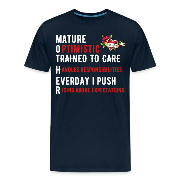 Mother T-Shirt - deep navy