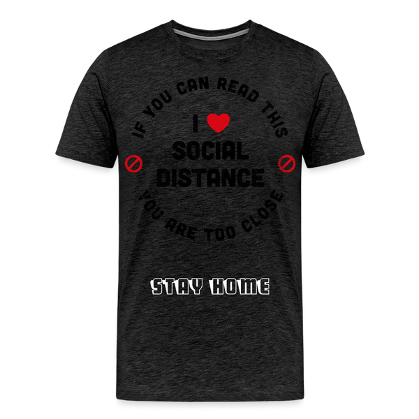 Social Distance - charcoal grey
