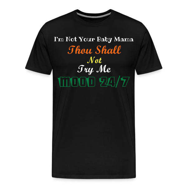 Try Me T-Shirt - black