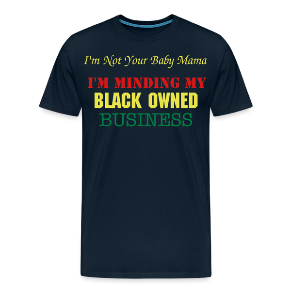 Black Owned T-Shirt - deep navy