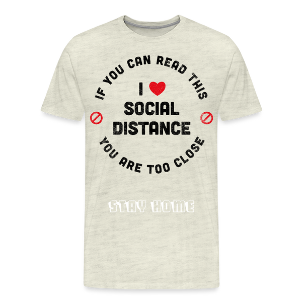 Social Distance - heather oatmeal