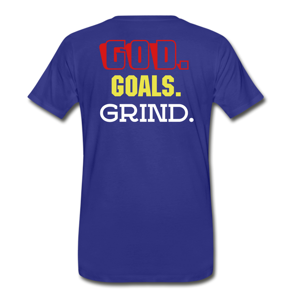 Goals - royal blue
