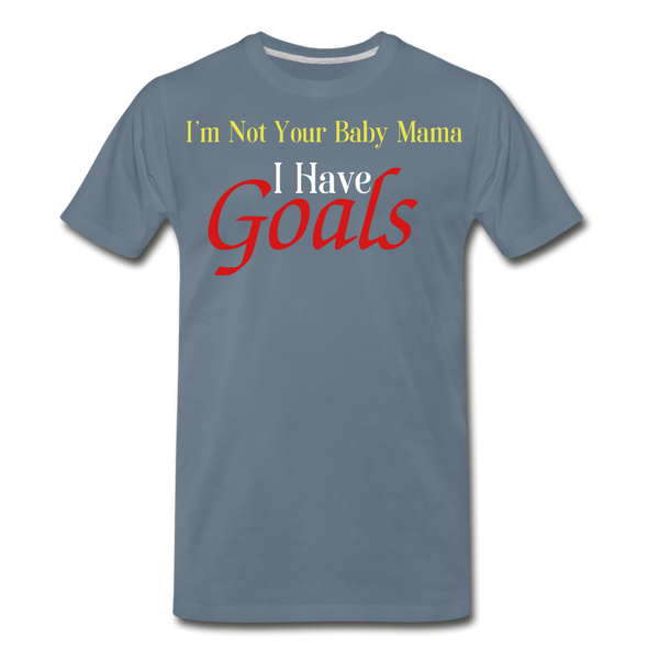 Goals - steel blue