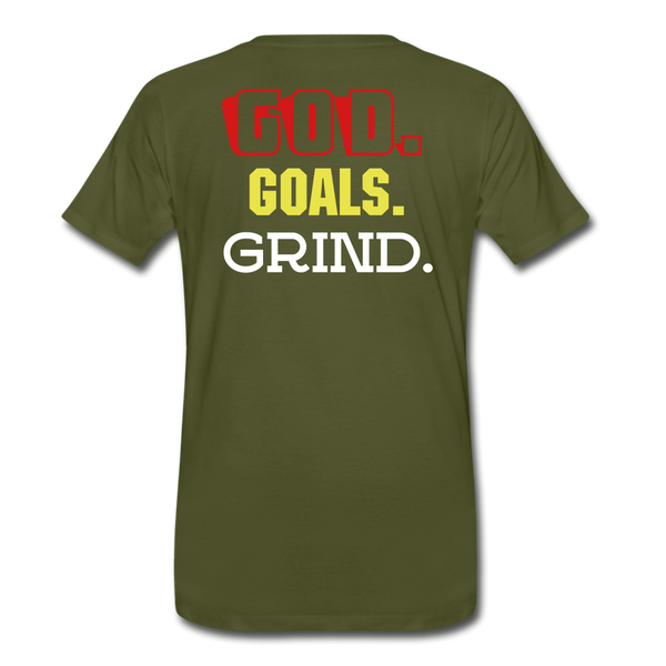 Goals - olive green