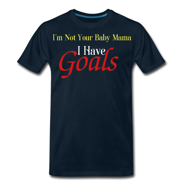 Goals - deep navy
